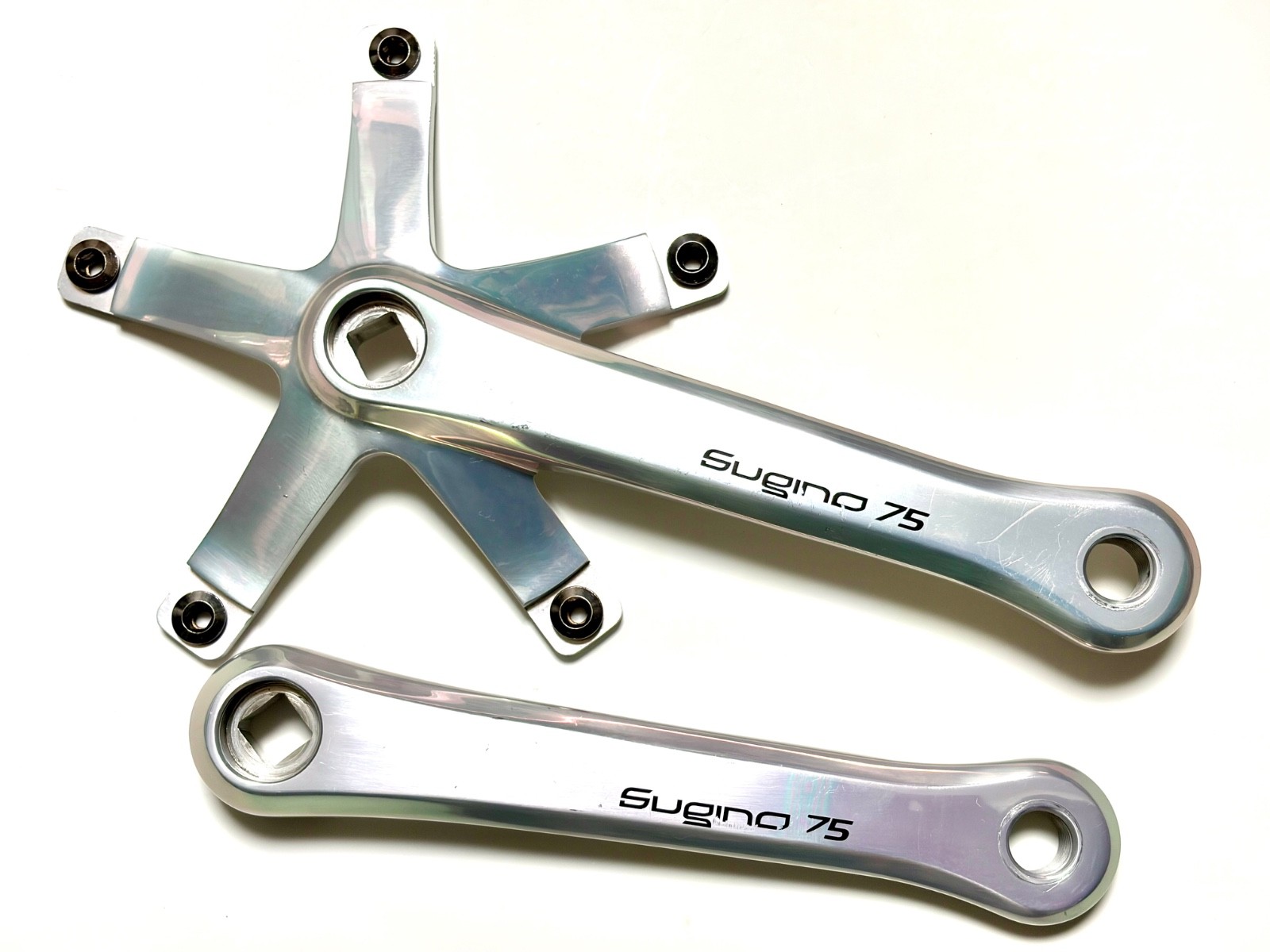 SUGINO 75 NJS 165mm Crankset BCD144 Track Pista Fixed Gear Japan