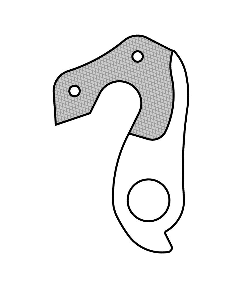 Derailleur hanger for Specialized Alias Allez Amira Ruby S-Works | GH-166 Marwi