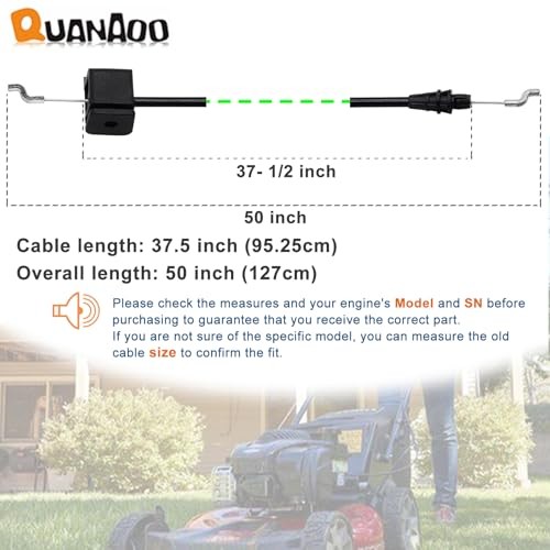 Brake Cable for Toro Lawn-Boy 20in 22in Mulching/Rear Lawn Mower fit 112-8818