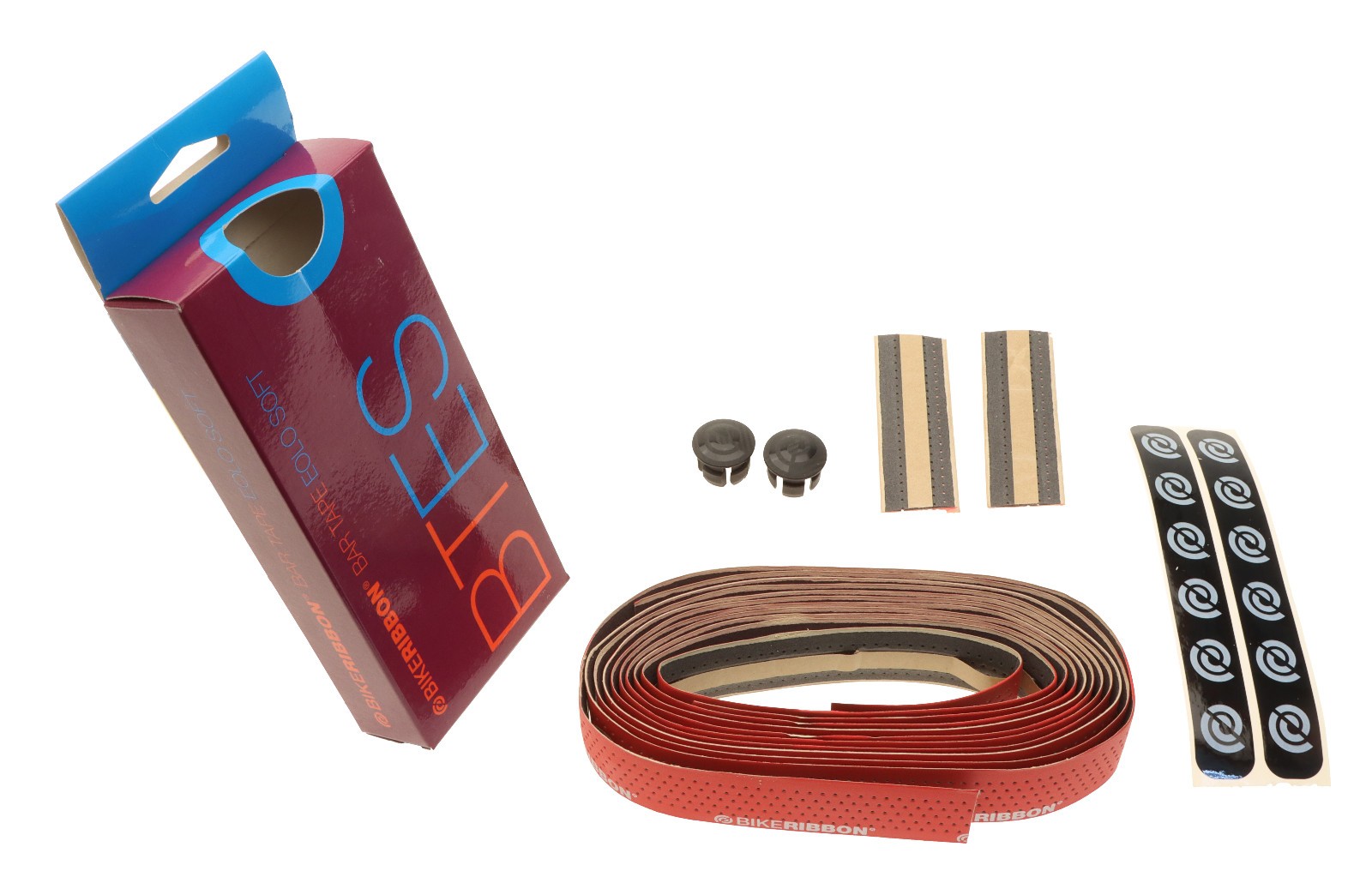 Bike Ribbon Eolo Soft Handlebar Tape Foam Perfoated Red NEW NOS NIB