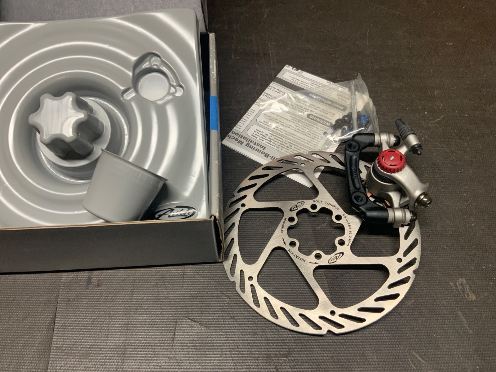 NOS Avid MTB Mechanical Disc Brake Set 160 mm 115 AVDMD2 Front & Rear New NIB