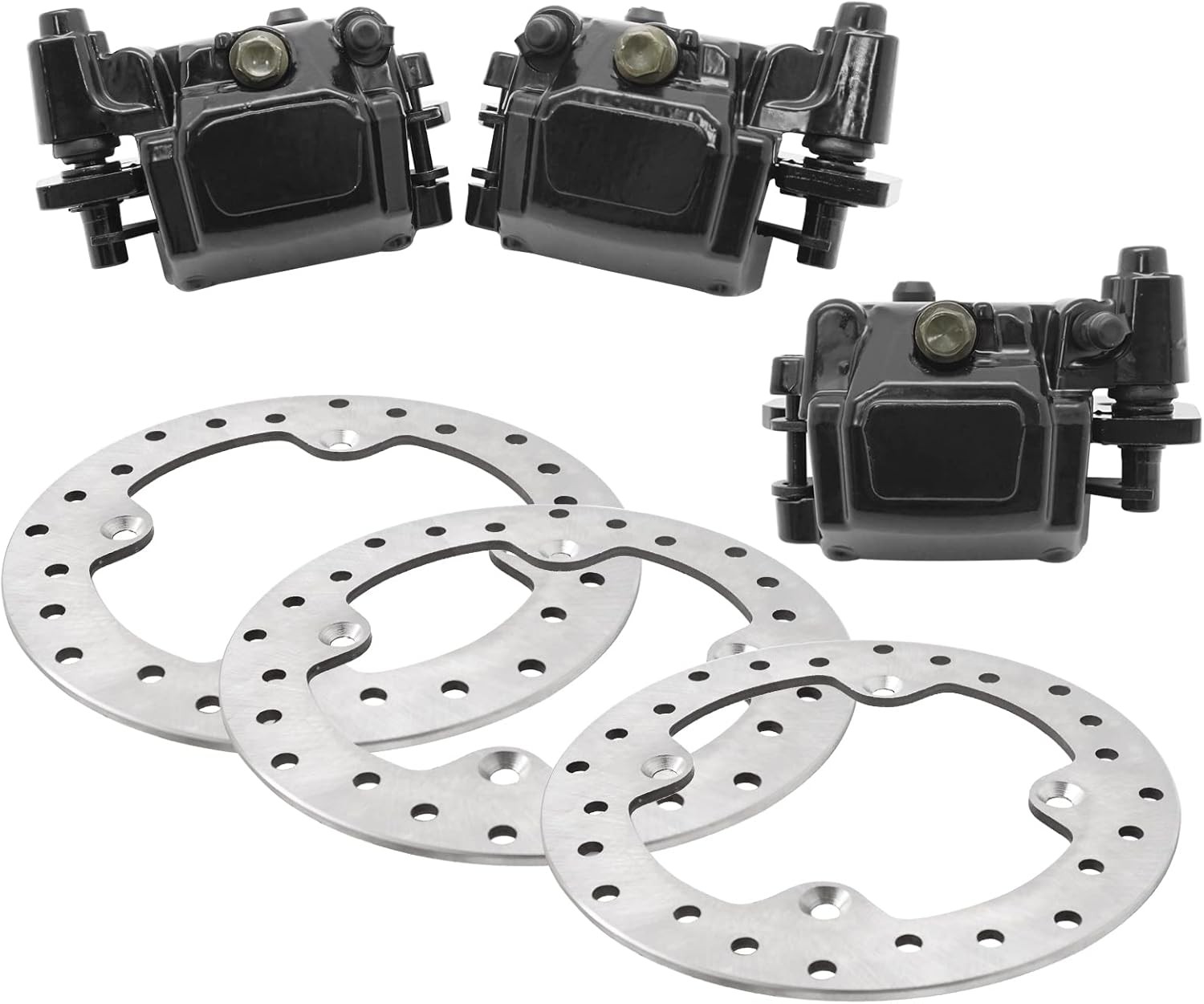 Front Left Right & Rear Brake Calipers for Can Am Outlander Renegade 1000 850 80
