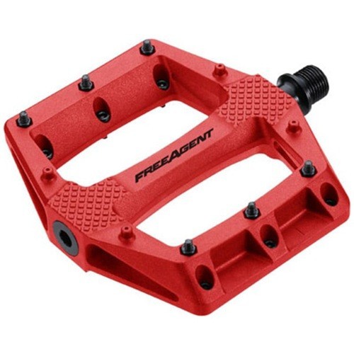 Pedals FREE AGENT DOUBLE AGENT PLATFORM 9/16»Thermoplastic White, Purple, Red