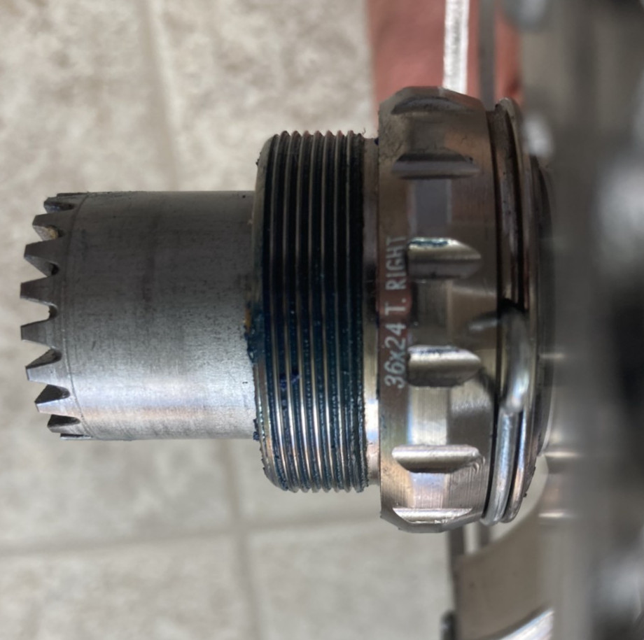 Campagnolo Centaur Crankset 10 Speed Ultra Torque, 50/34, 175mm w/ Italian BB