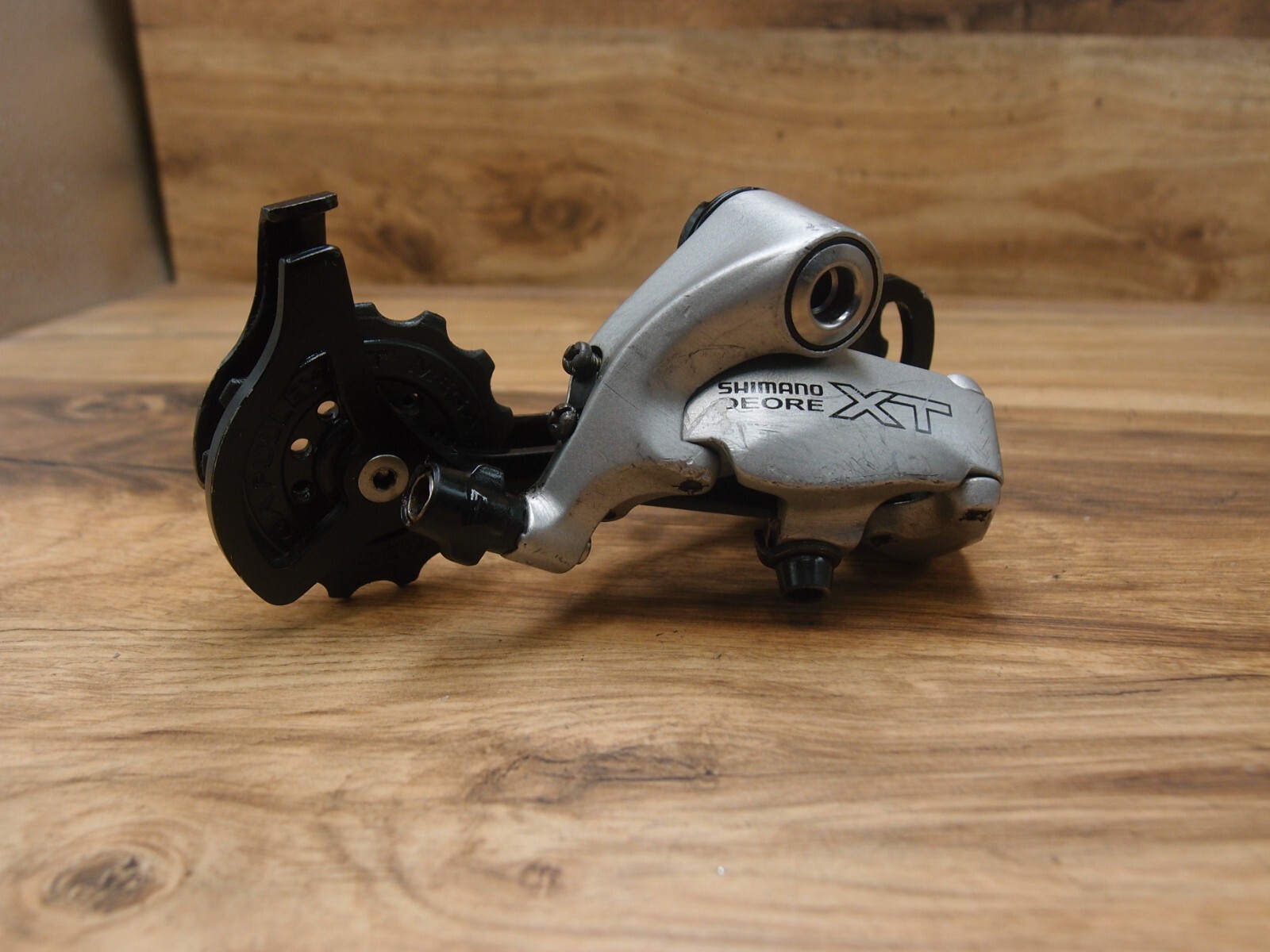 1998 rear derailleur Shimano Deore XT RD-M750 Mega Drive VIA Japan long cage 9sp