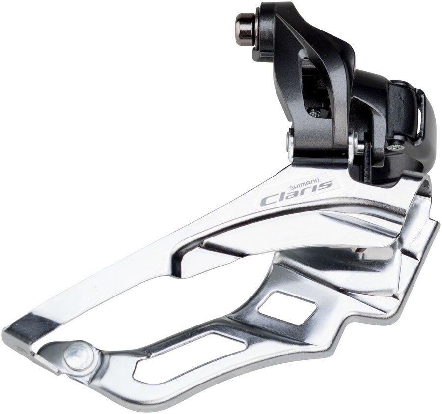 Shimano Claris FD-R2030 8-Speed Triple 34.9mm with adapter for 31.8 and 28.6 Fro