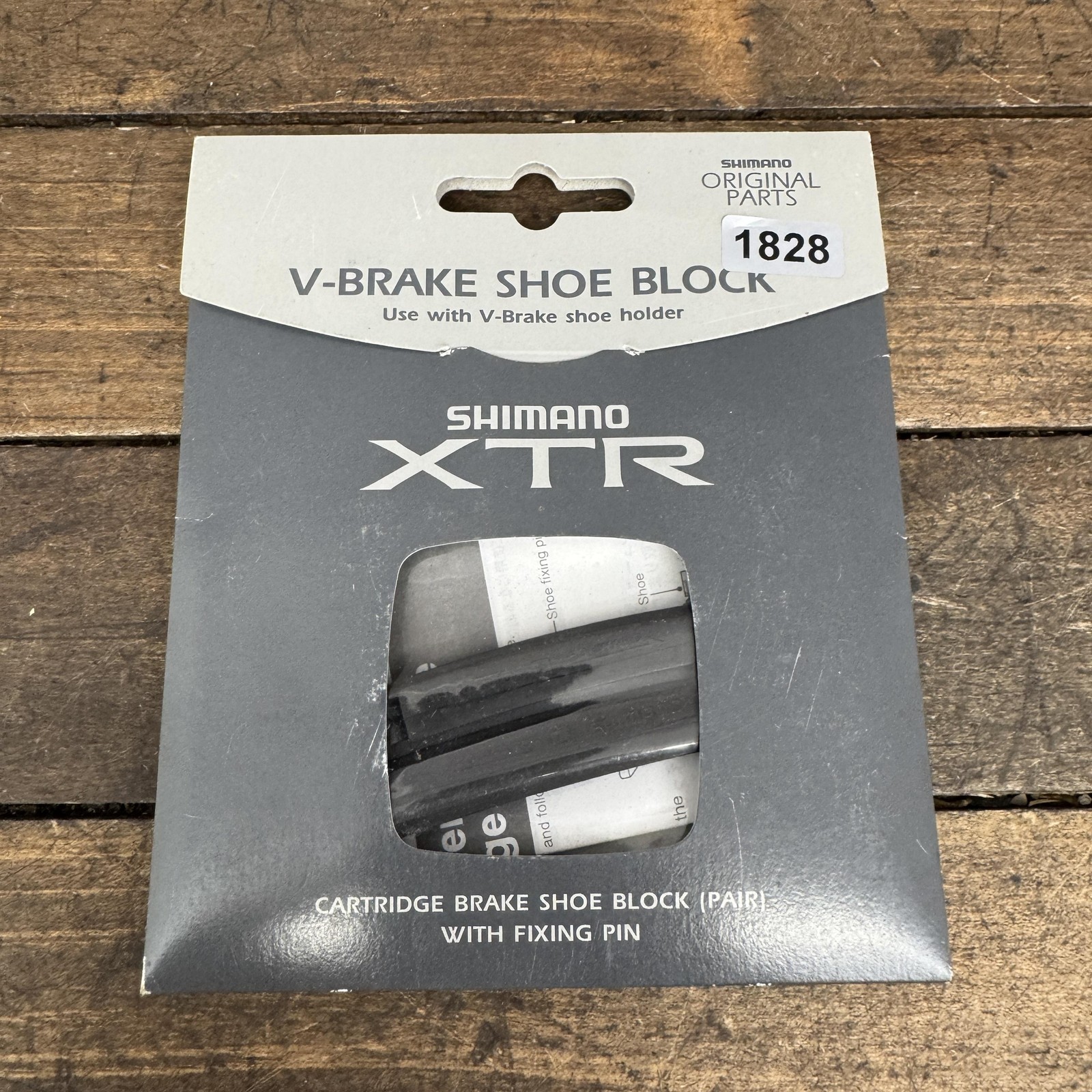 Shimano XTR V-Brake Shoe Block Inserts Pair MTB Bike Cartridge Y8AA98020 XT