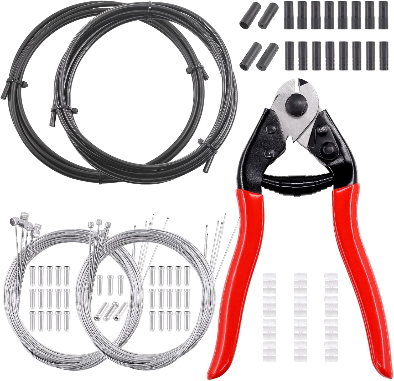 83Pcs Stainless Steel Bike Cable Cutter and Brake Cable Housing Shift Cable