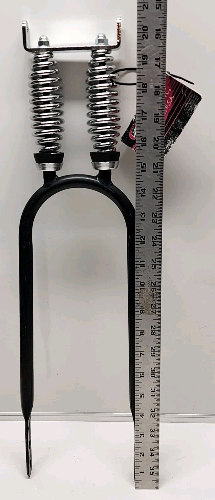 Original F&R 20″ Lowrider Cruiser Bicycle Dual Suspension Sissy Black NOS