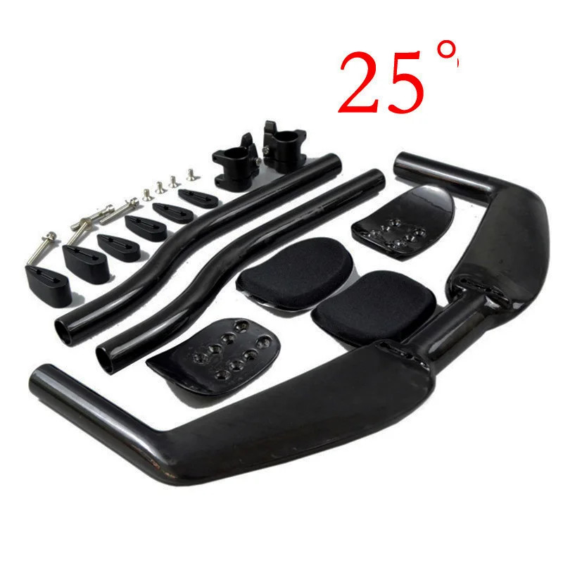 Cycling Bicycle Rest Bar Carbon Road Bike Handlebar Ends 31.8mm Weight 638g