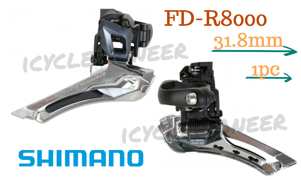 Shimano Ultegra 2×11-speed (31.8mm Clamp) Front Derailleur FD-R8000 New