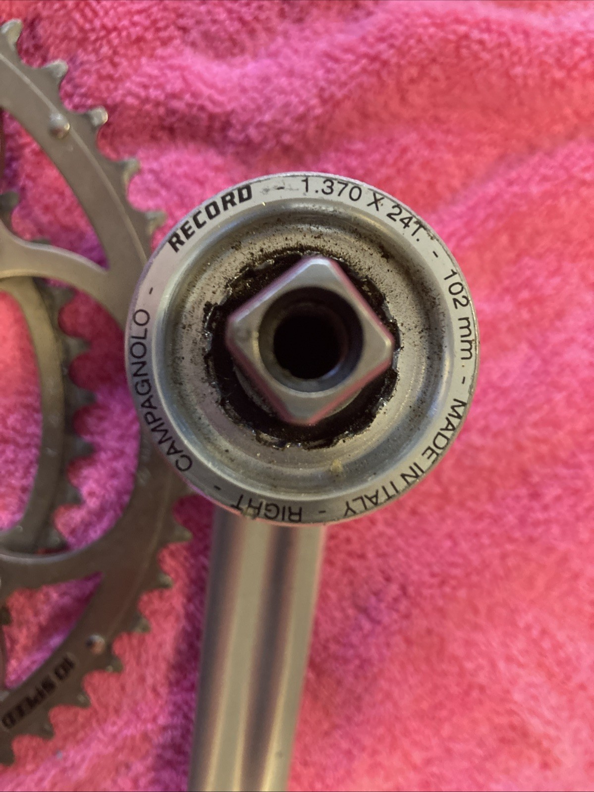CAMPAGNOLO 10 Speed CRANK DOUBLE 53-39 TOOTH 172.5 MM / Includes 102mm BB