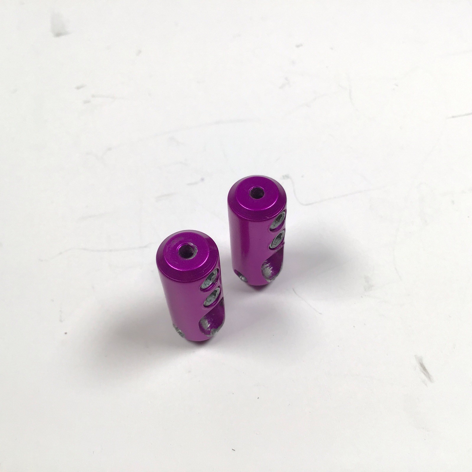 Joe’s Cantilever Brake Cable Hanger Set 3DV Purple Vintage MTB Yeti Grafton Rare