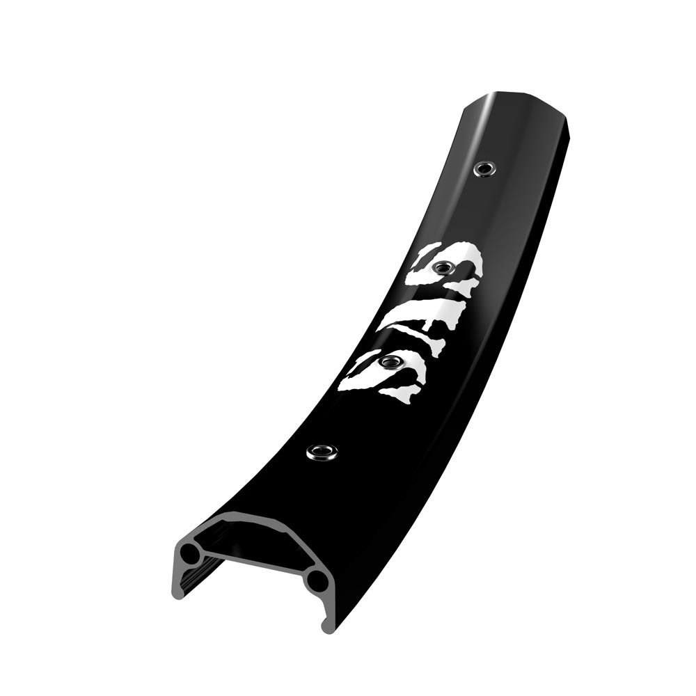 Halo SAS 24″ BSX Double Wall Disc Rim 36mm ERD 488mm Black