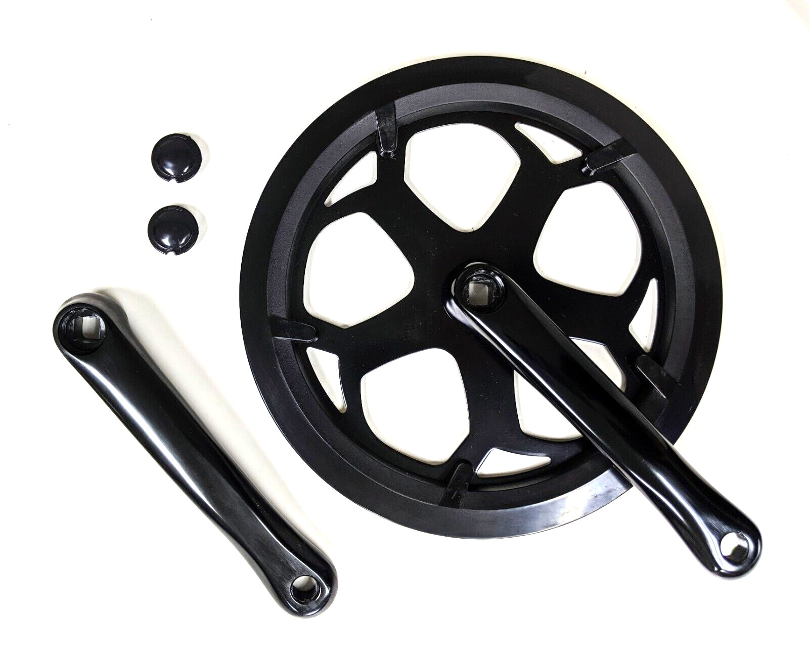 56T Chainring 170mm Aluminum Forged Crank Arm Crankset Ebike Bicycle Folding
