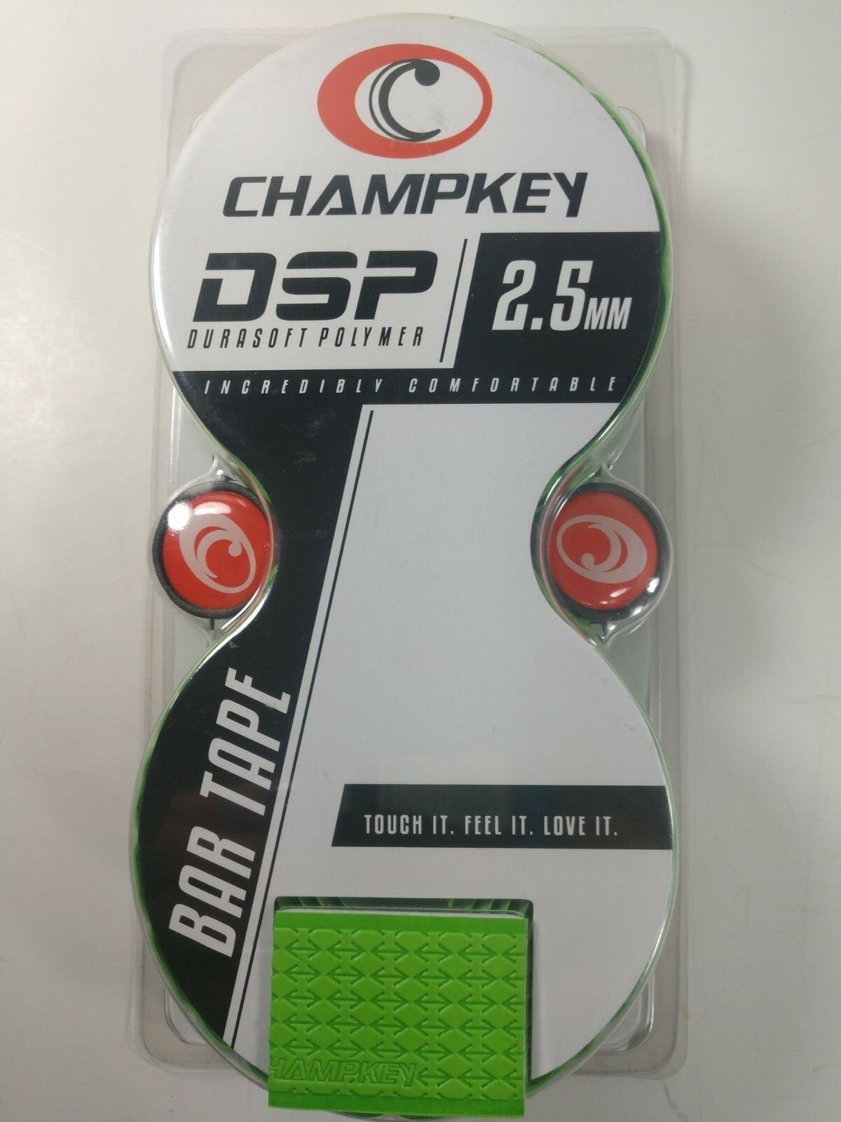 CHAMPKEY DSP 2.5mm DURASOFT POLYMER BAR-TAPE GREEN TREAD TOUGH COMFORTABLE