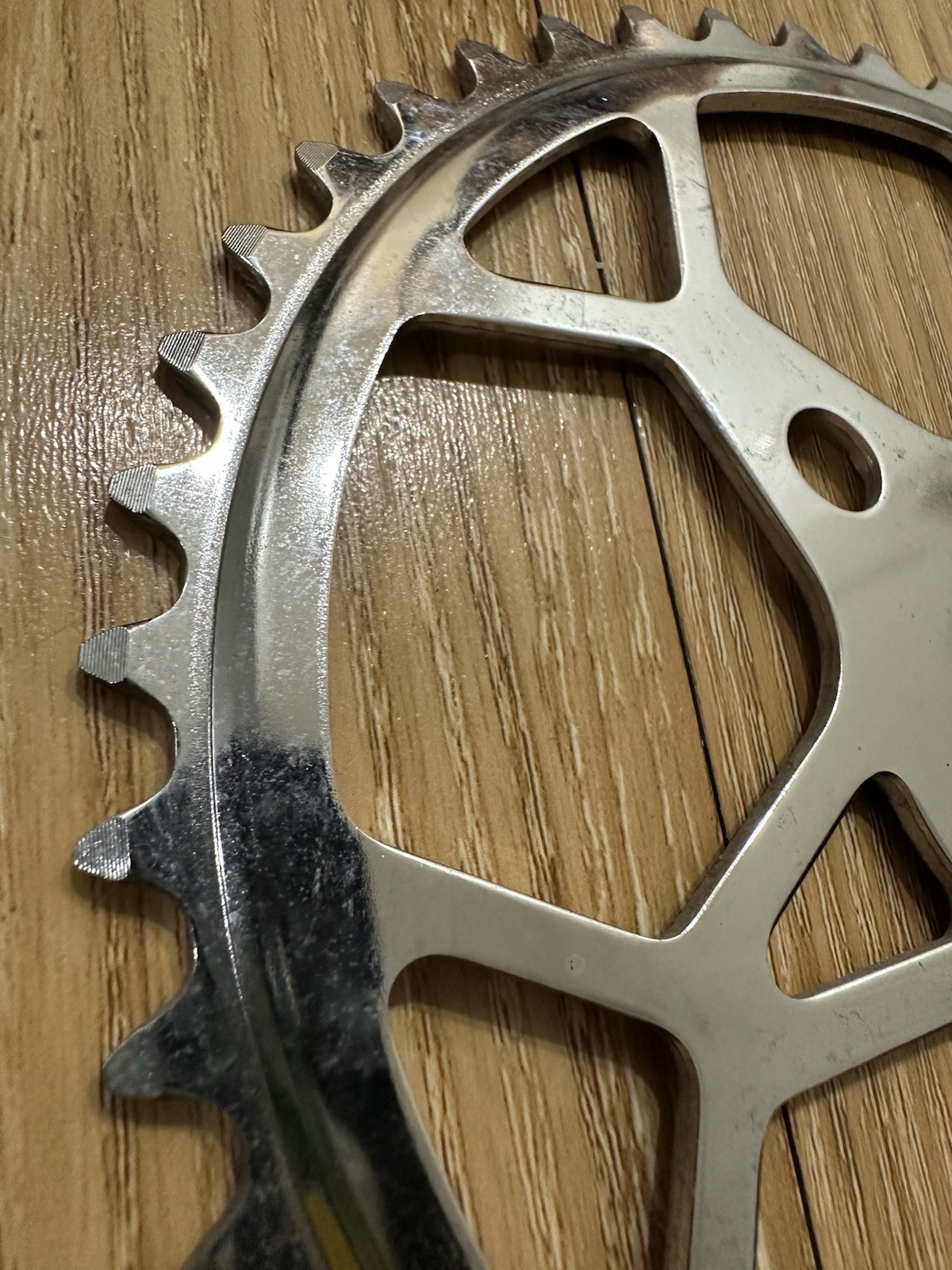 NOS Vintage Sugino Snowflake 44T Steel BMX Bike Sprocket Chainring Old School