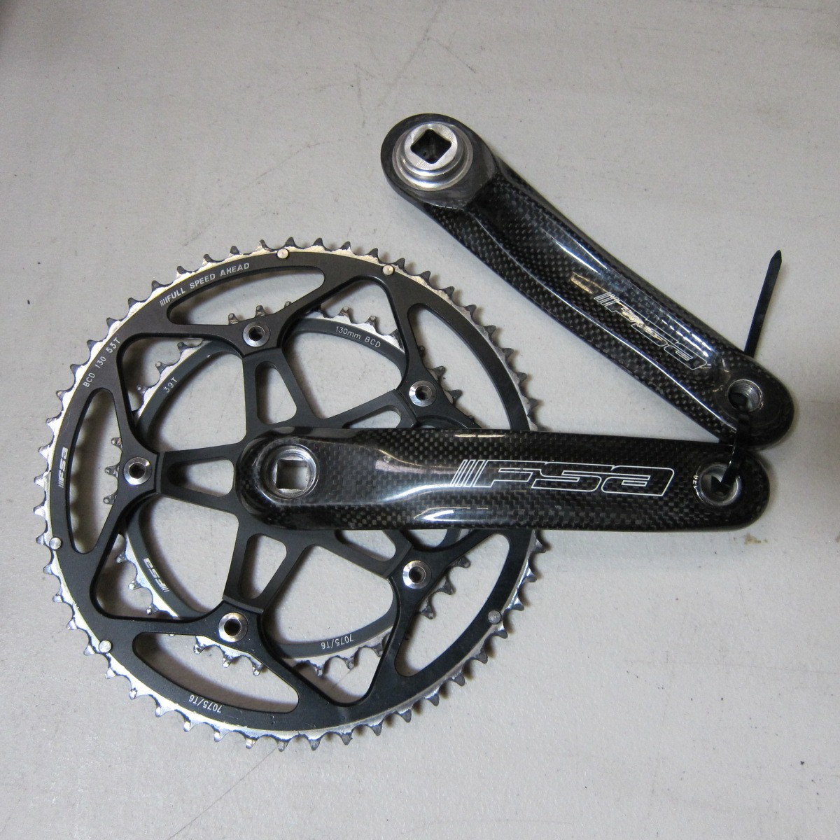 Shimano Dura-Ace 7700 9-Speed Partial Groupset 53/39 170mm Road Vintage