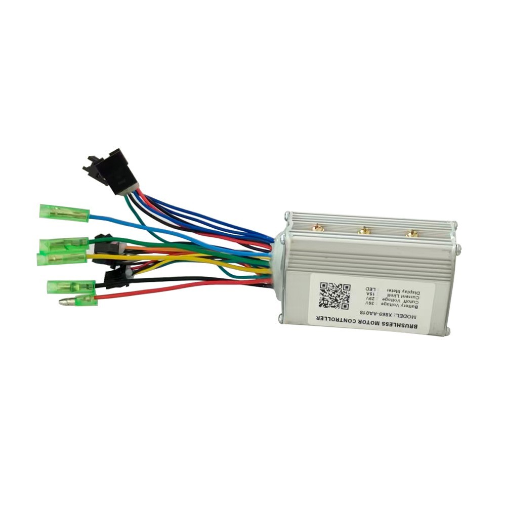 Brushless Motor Controller X869-AA018 36V 15A Electric Bike Conversion Kit LED
