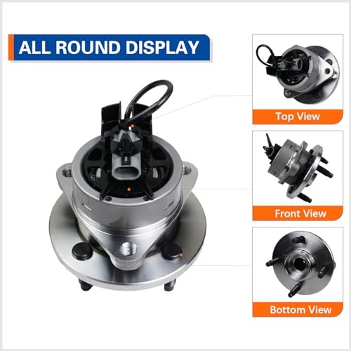 Pair 513204 Front Left & Right Wheel Hub and Bearing Assembly Compatible with