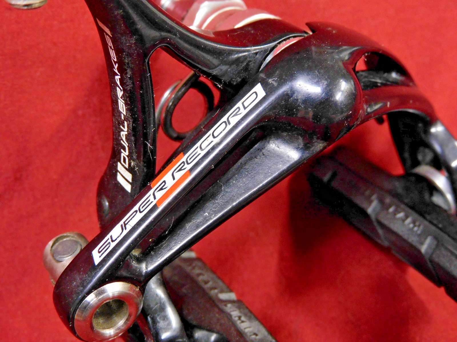 Campagnolo Super Record 11 Speed Dual Brake BR11-SR Skeleton F & R Calipers