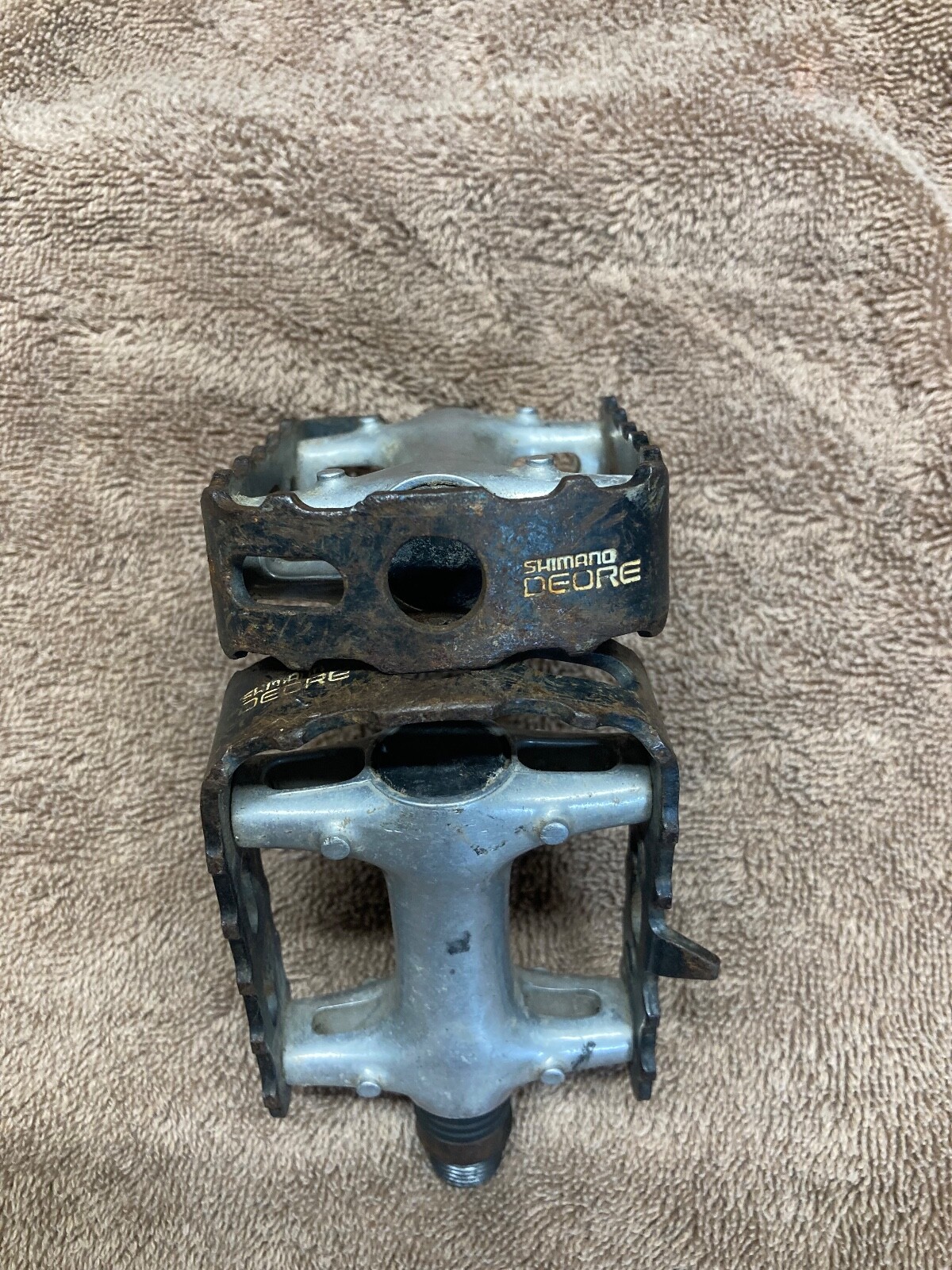 Shimano Deore Pedals Left and Right Vintage