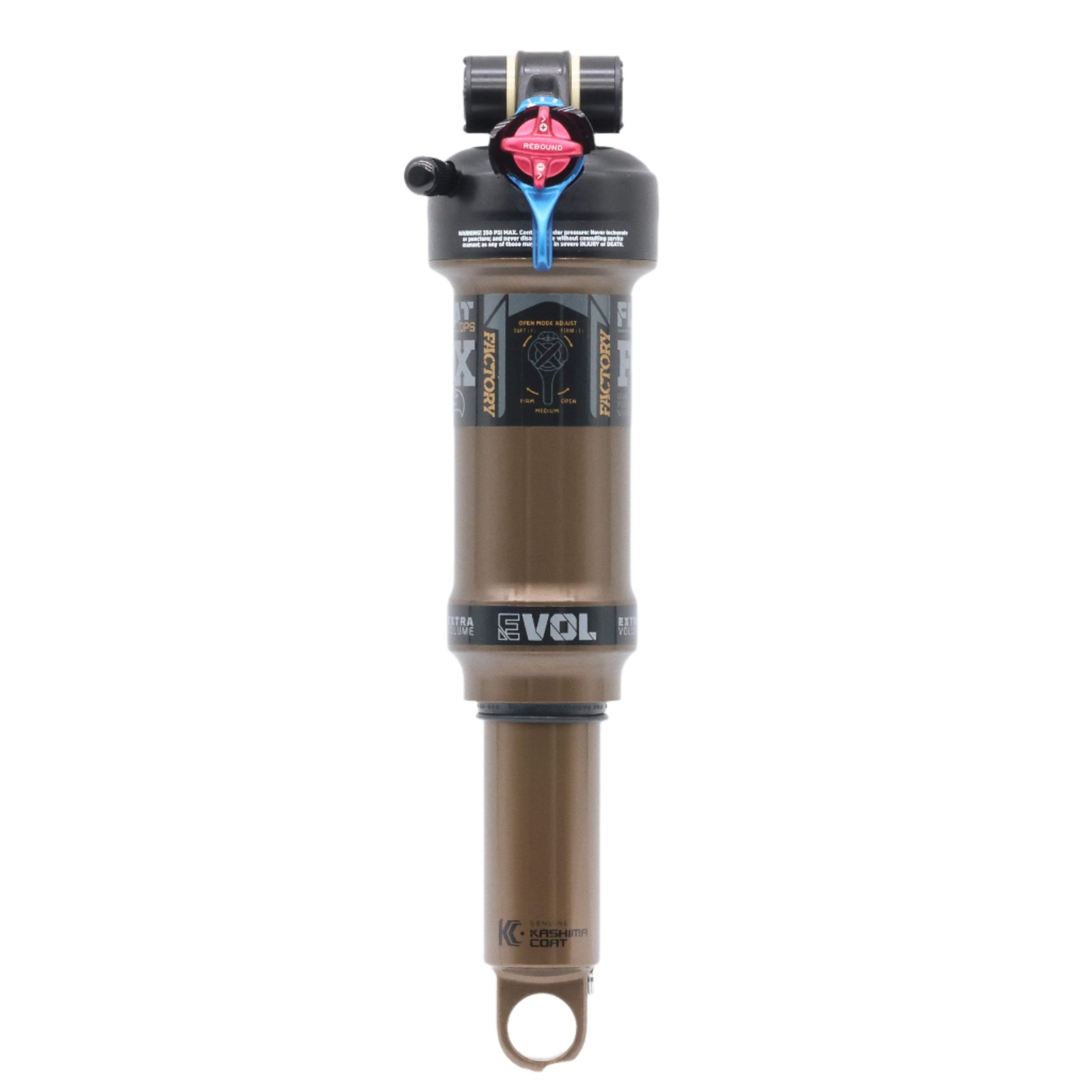 2023 Fox Float DPS Factory Rear Shock – 210x55mm – 3pos-Adj, Evol LV
