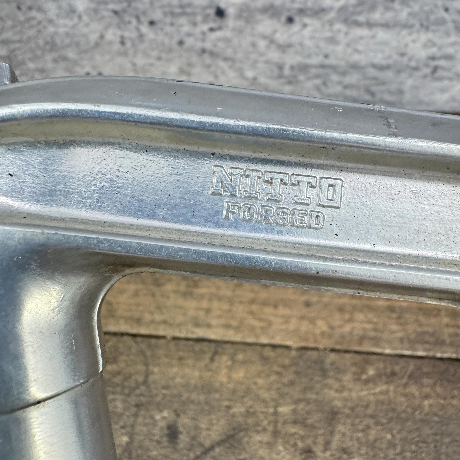 Vintage Nitto Forged Quill Stem 25.4 Clamp I-Beam Alloy Japan 70s Road Bike