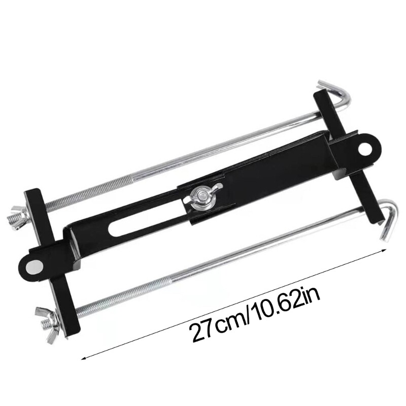 Car Tie Down Mount Bracket Holder Bars StainlessSteel 19/23/27cm Rod