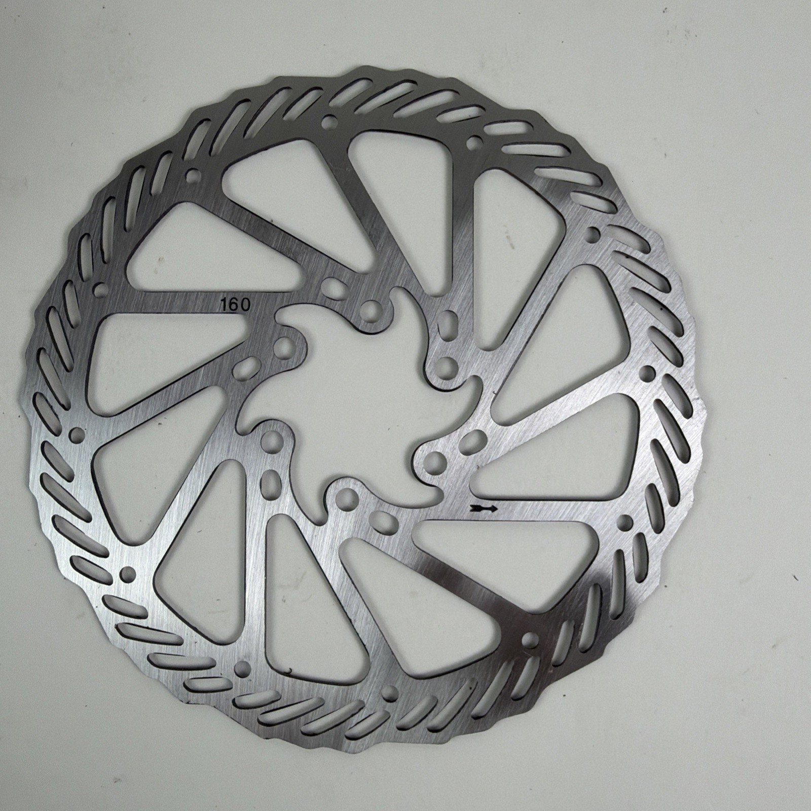 WIROJ Mountain Bike Hydraulic Disc Brake Set Red Mineral Oil 160