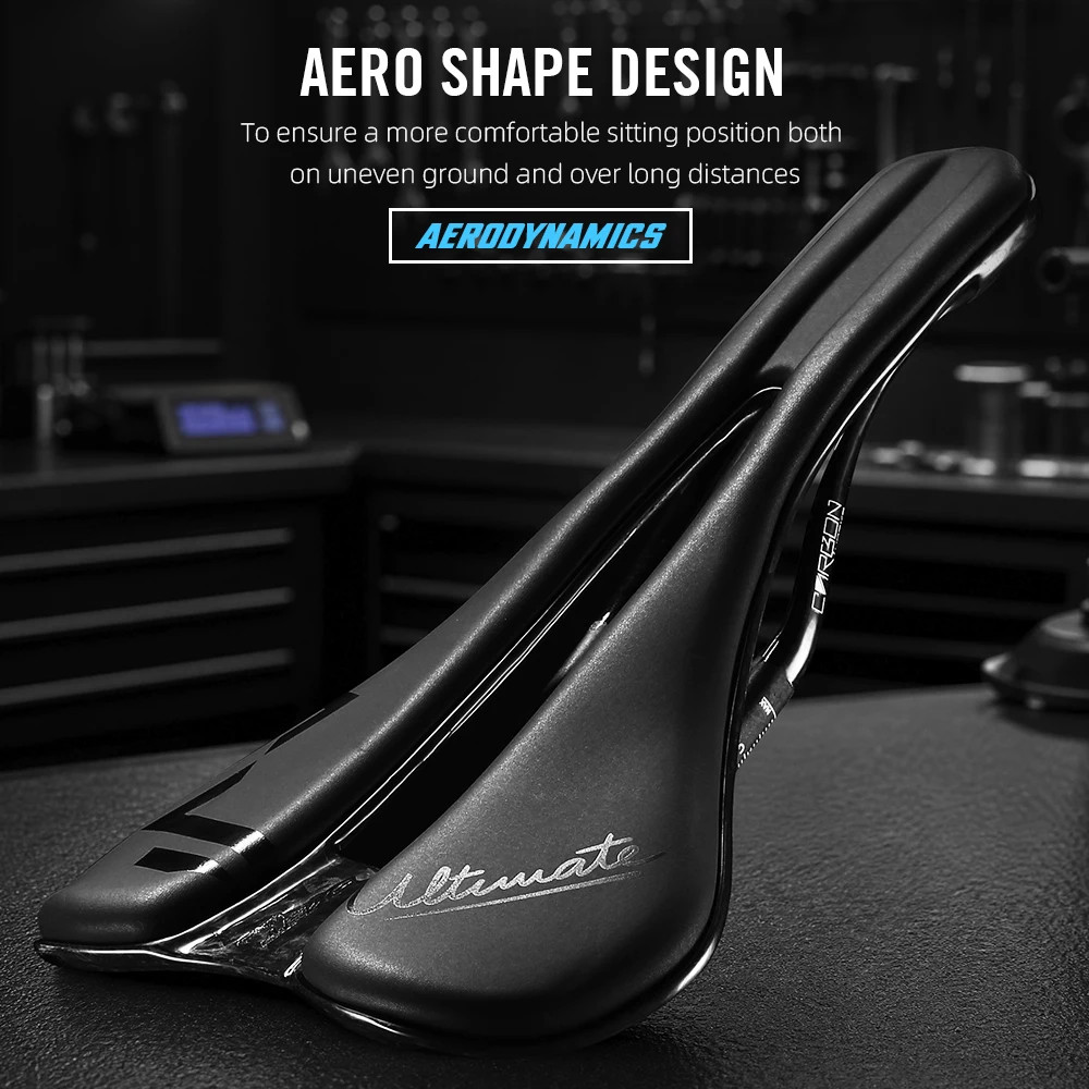 RYET 3D Printed EVA Carbon Saddle 143mm 7x9mm 98-135g Superlight Road MTB Gravel