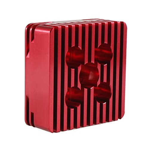 CNC Red Cylinder Head For Racing 66cc/80cc Engine Motorized Bike Bicycle red