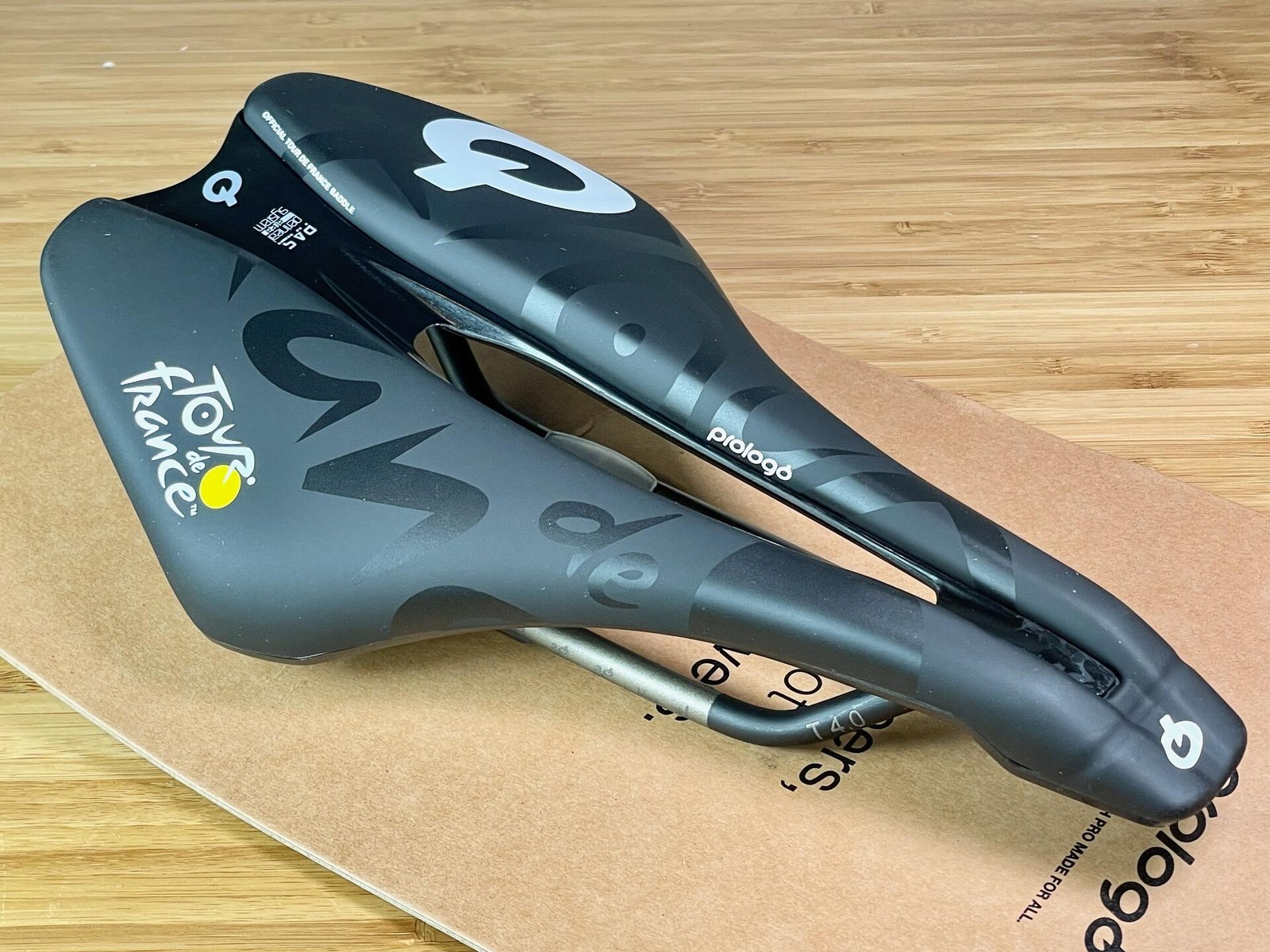 NOS Prologo Dimension T4.0 143mm Tour de France TdF Saddle – Black