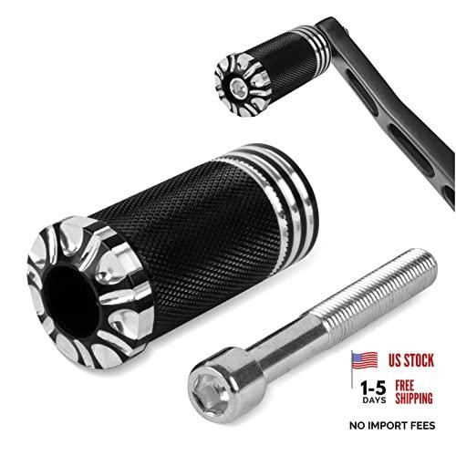 Motorcycle Shifter Peg Shift Lever CNC Billet Foot Pegs for Sportster Black