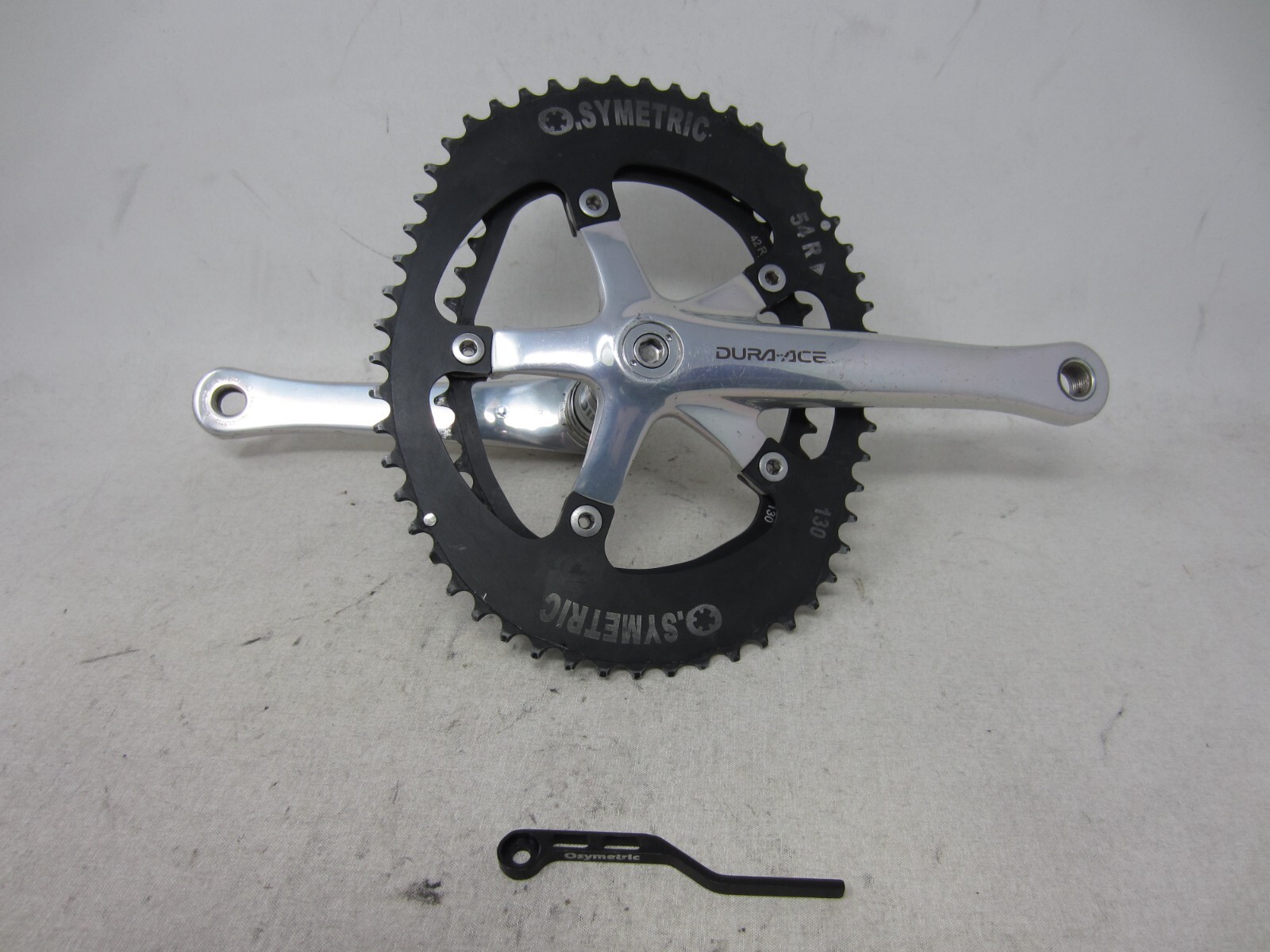 Shimano Dura Ace FC-7700 172.5 Long Crankset W/ 54/42T Osymetric Chainrings