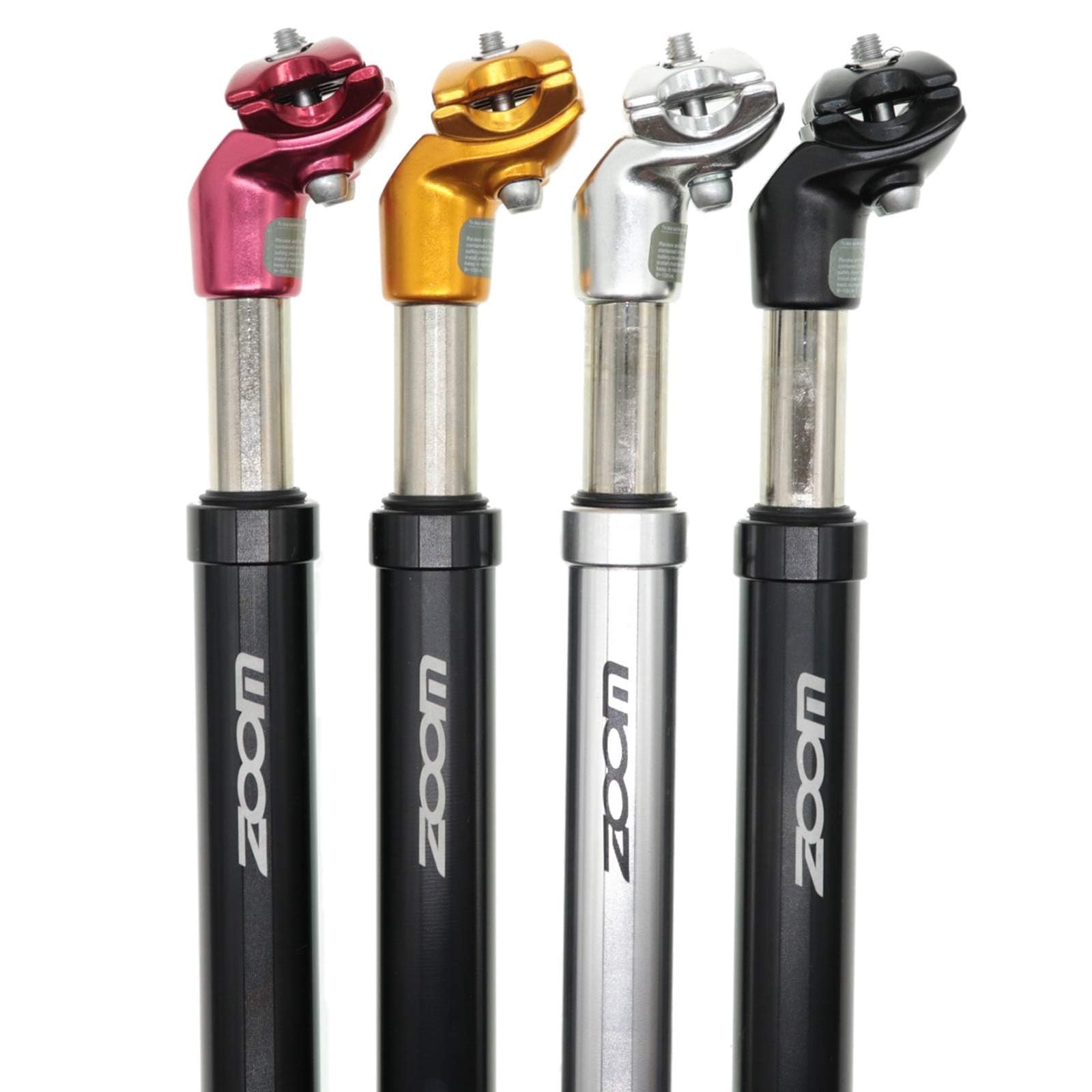 DJC Bike Suspension Seatpost Shock Absorber Damper Post 27.2 27.2mm, red head