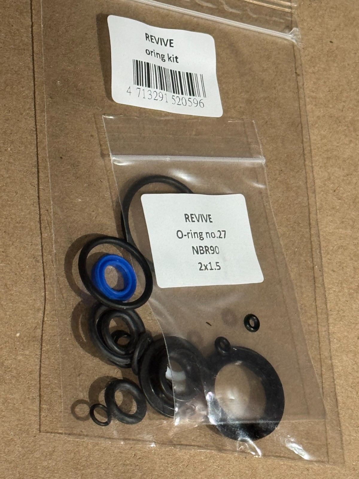 Bike Yoke Revive O-Ring Hydraulic Seapost SealKit1 31.6/30.9