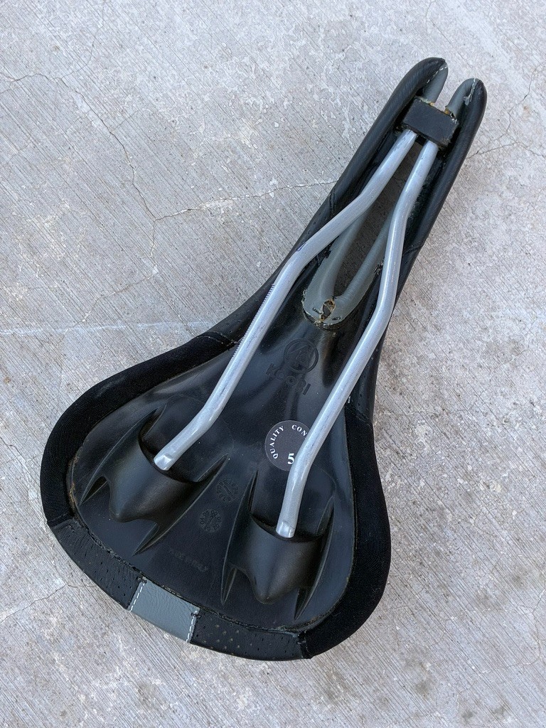 NOS Koobi Au Enduro Ace of Spades Saddle | Manganese Rails / Made in Italy