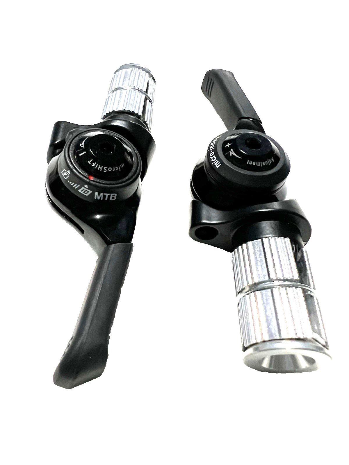 microSHIFT MTB -A10 2-10 speed Bar End Shifters for Shimano Road