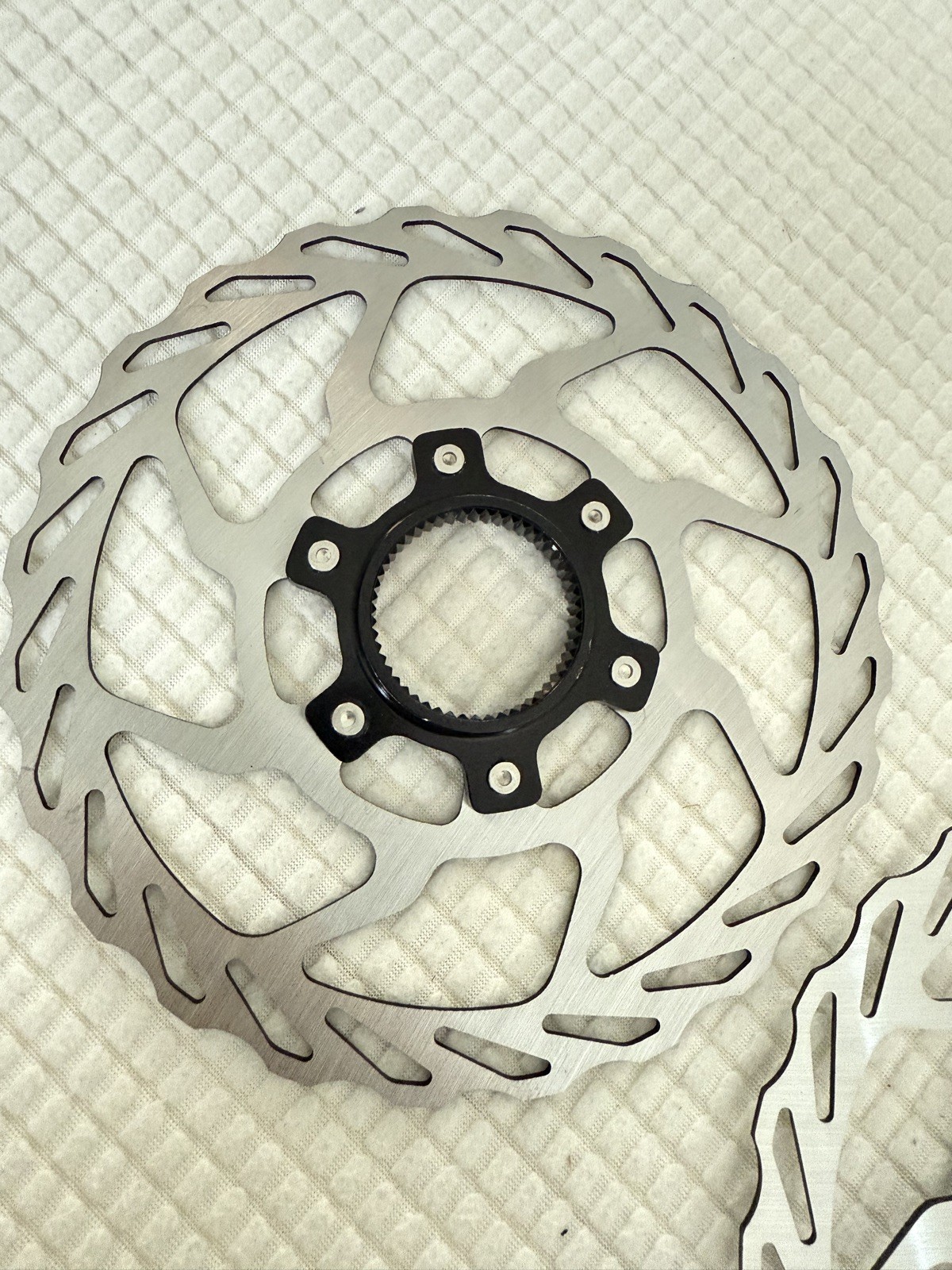 RACEWORK Bicycle 160mm Bike Rotors Disc Brake Rotor Center Lock 2 pieces