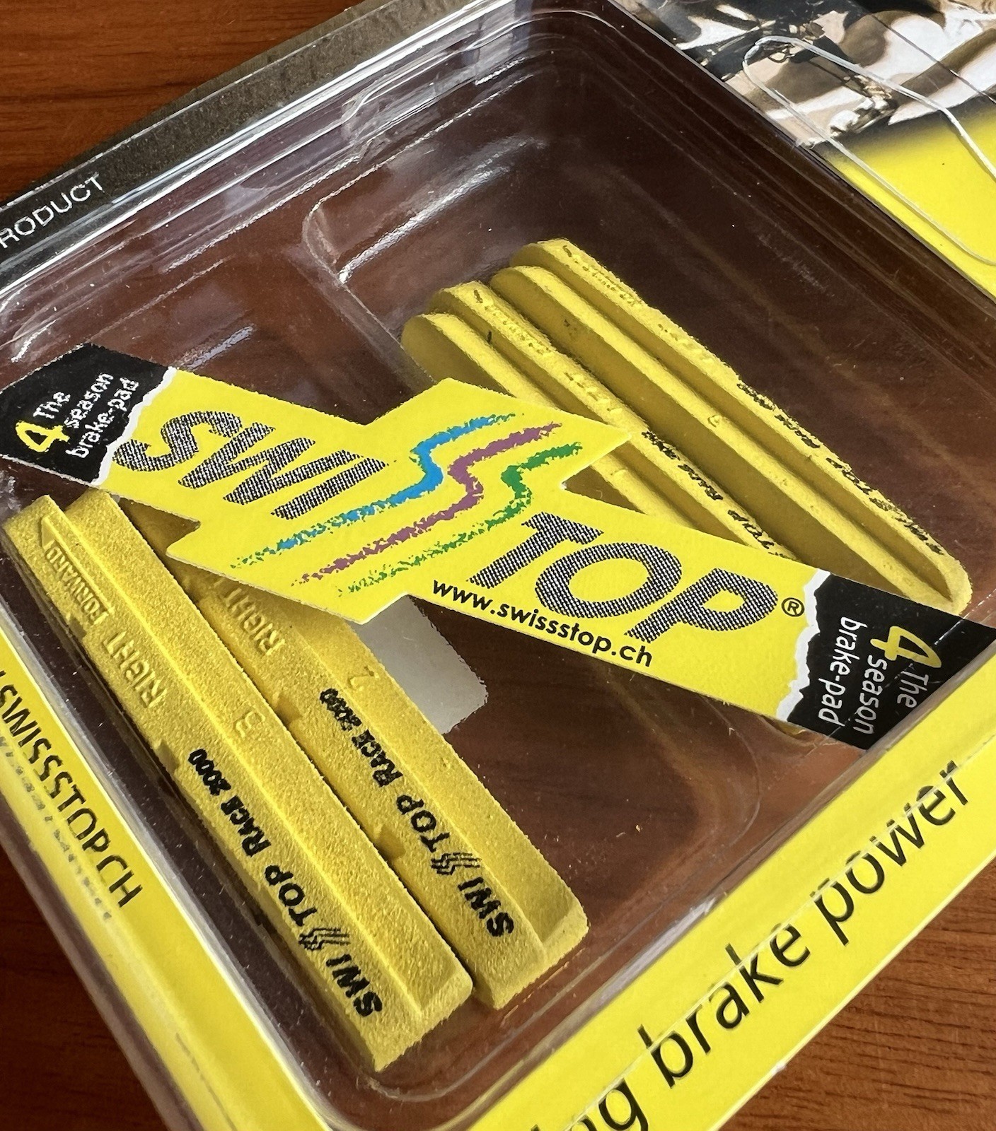 SwissStop Race 2000 (Pro) Yellow Brake Pads – Campagnolo 10 Speed/Zero Gravity