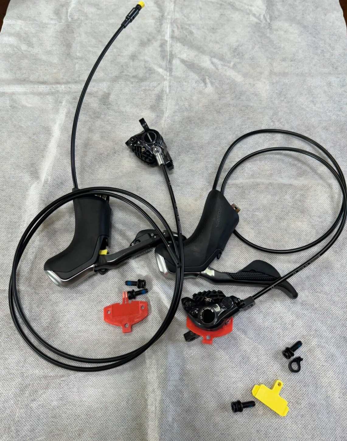 Shimano ST-R785 Di2 2x 11 Spd Hydraulic Road Bike Shift & Brake SET Gravel LF+RR