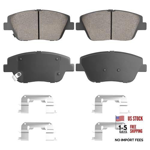 Front Ceramic Brake Pads Set for Hyundai Sonata 2011-2015, for Kia Optima 2.4L