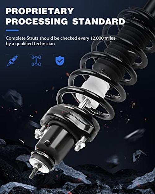 Complete Struts Spring Assembly Rear Struts Shock Absorber Fit for 11 12 13