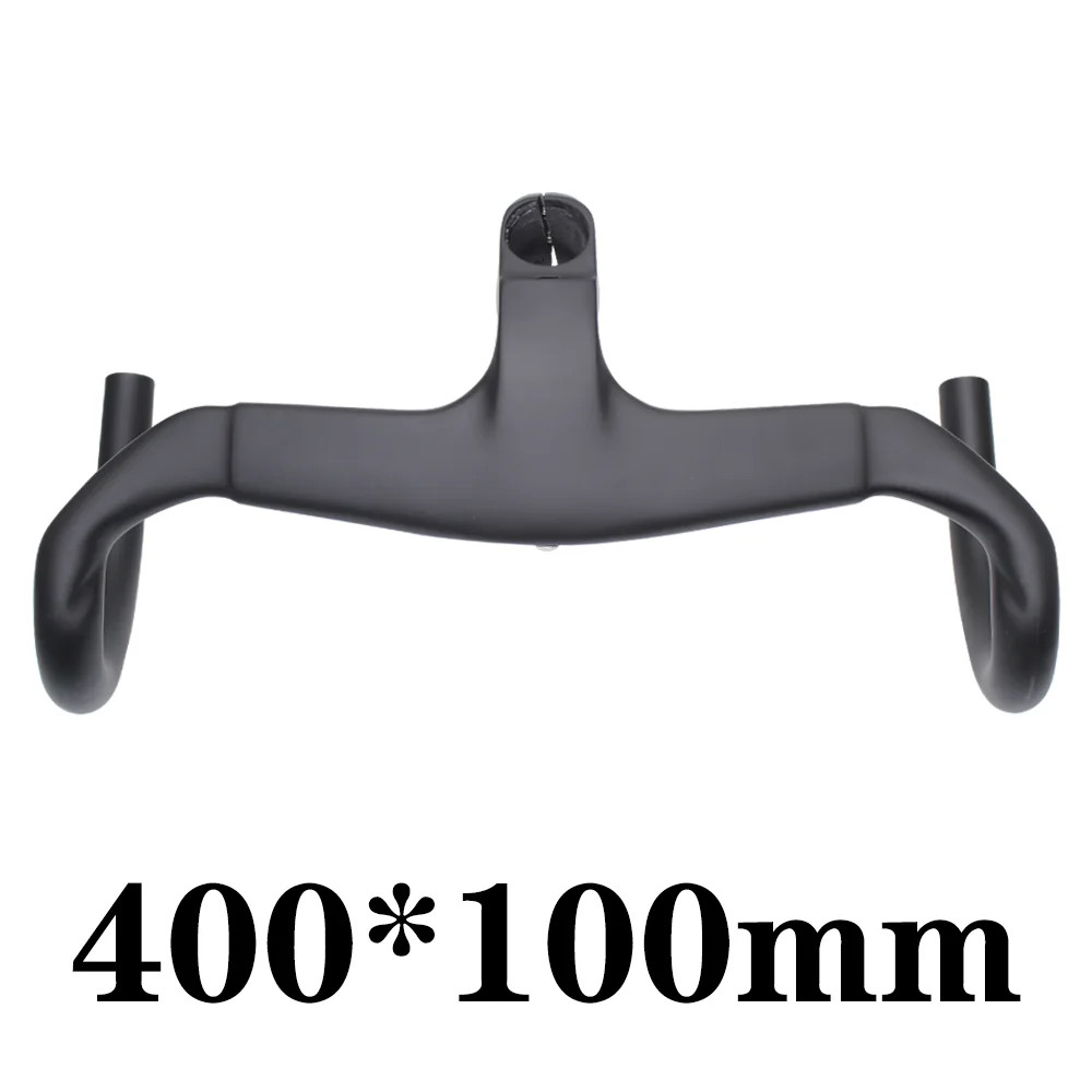Carbon Road Bicycle Racing Integrated Handlebar 28 6mm Lightweight Bent Bar