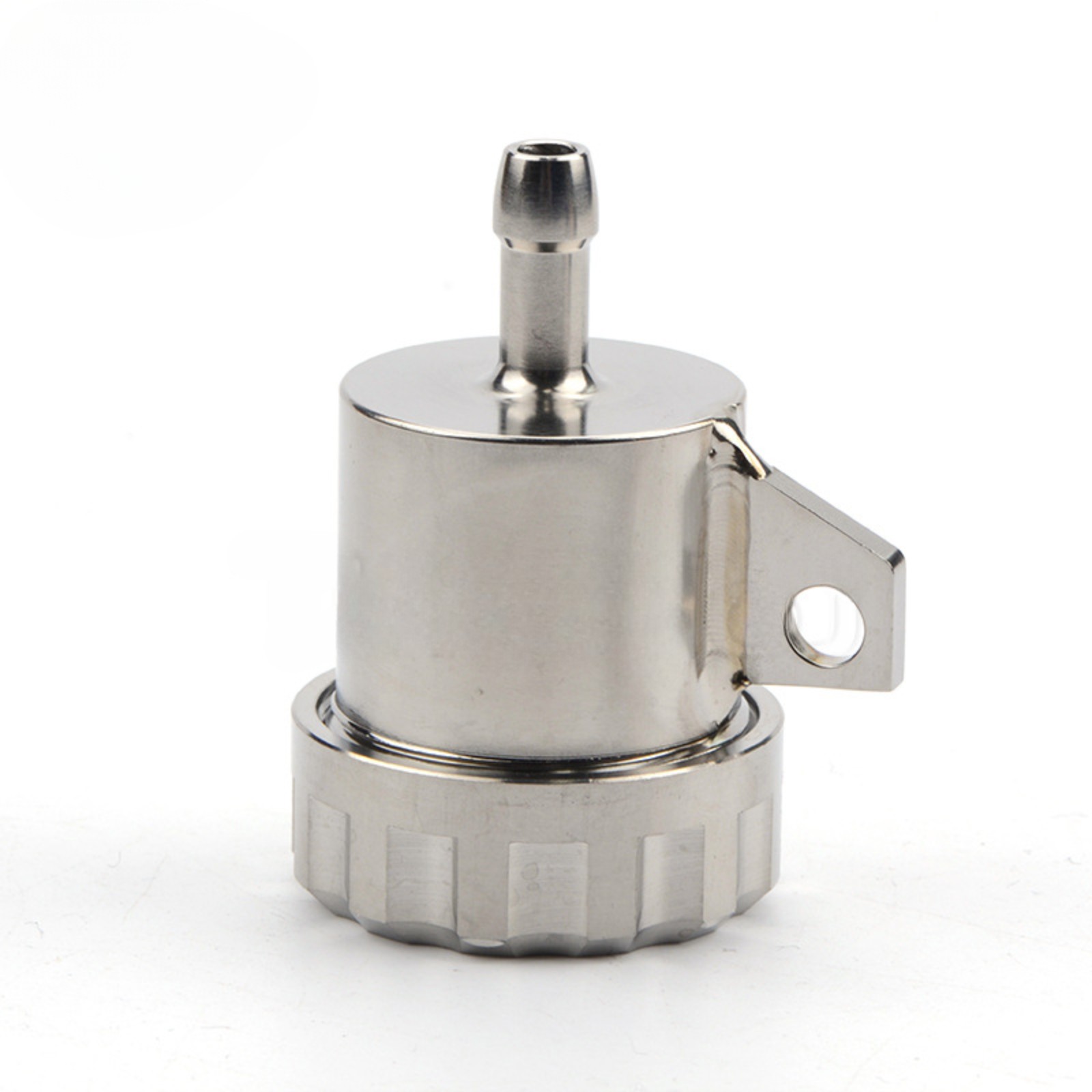 CNC Titanium Alloy Motorcycle Brake Clutch Tank Cylinder Oil Cup Fluid Reservoir