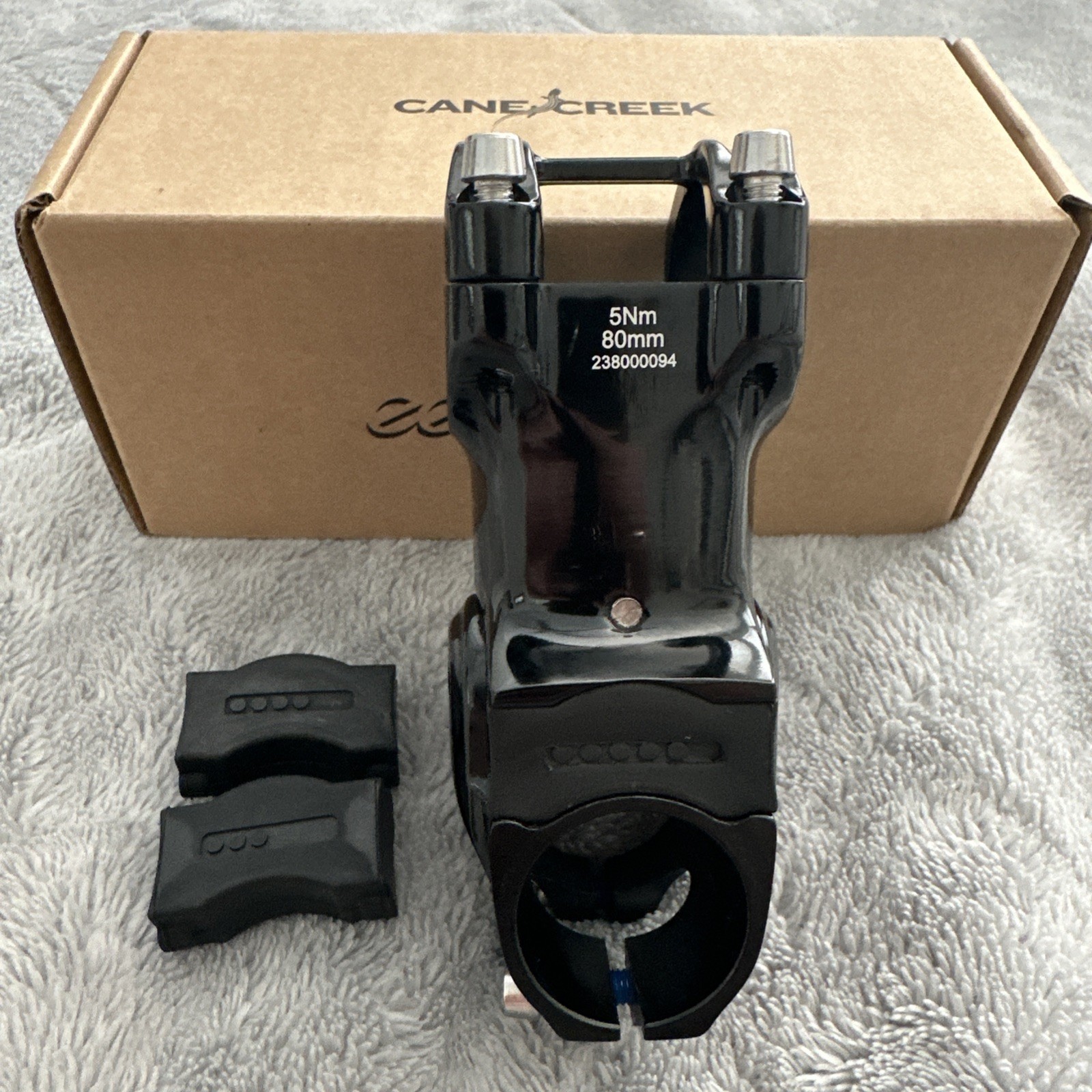 Lightly used! Cane Creek EESILK CS 80mm -6 Degree 31.8mm Suspension Stem 1 1/8″