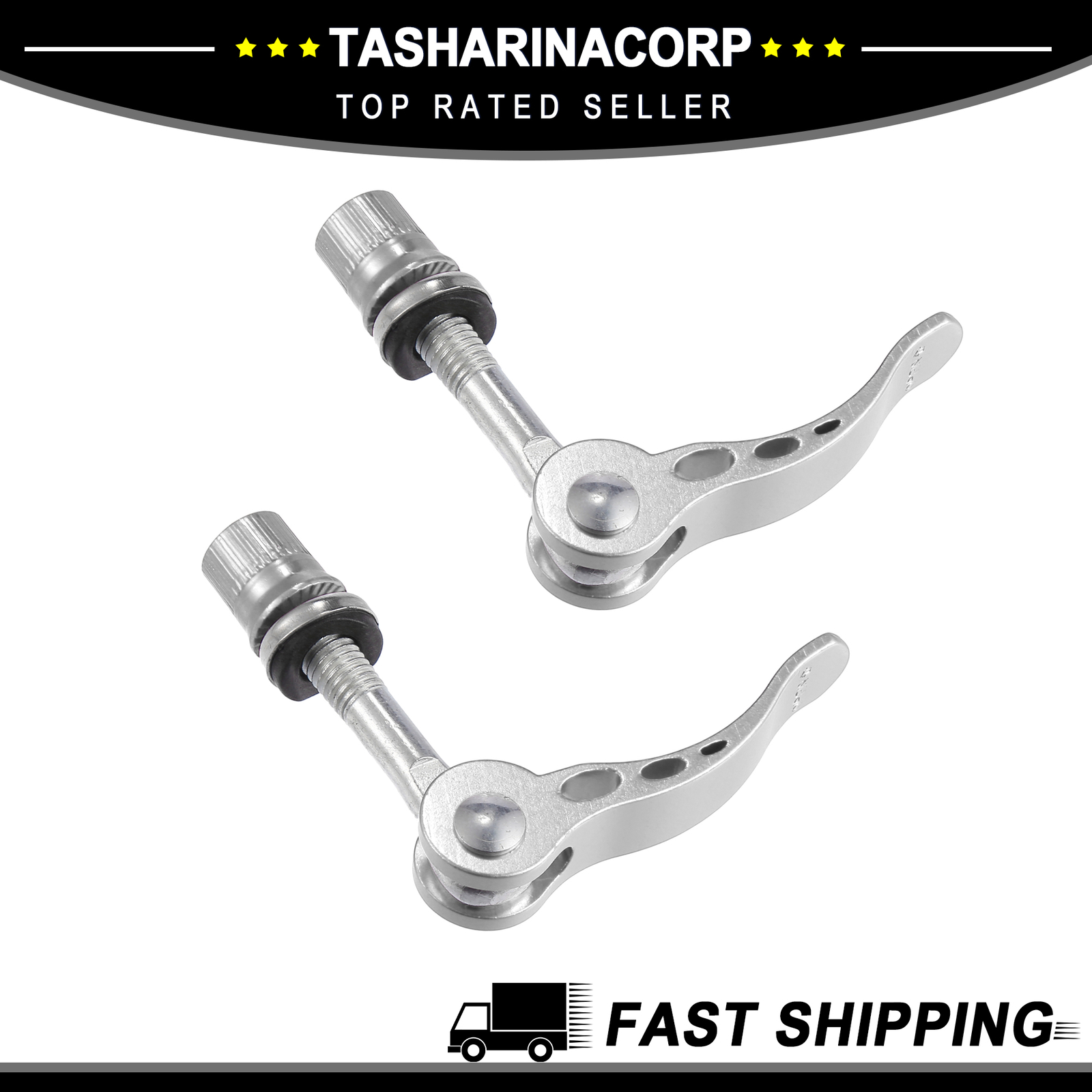 Universal Piece of 2 8mm Aluminium Alloy Bike Seat Post Quick Release Pin Bolts