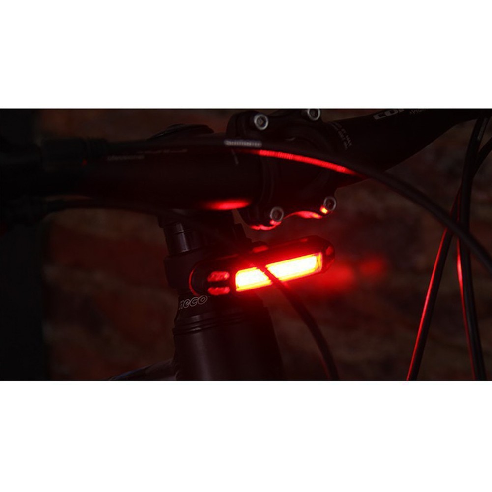 USB Rechargeable LED Bicycle Headlight Bike Front Rear Lamp Cycling Taillight