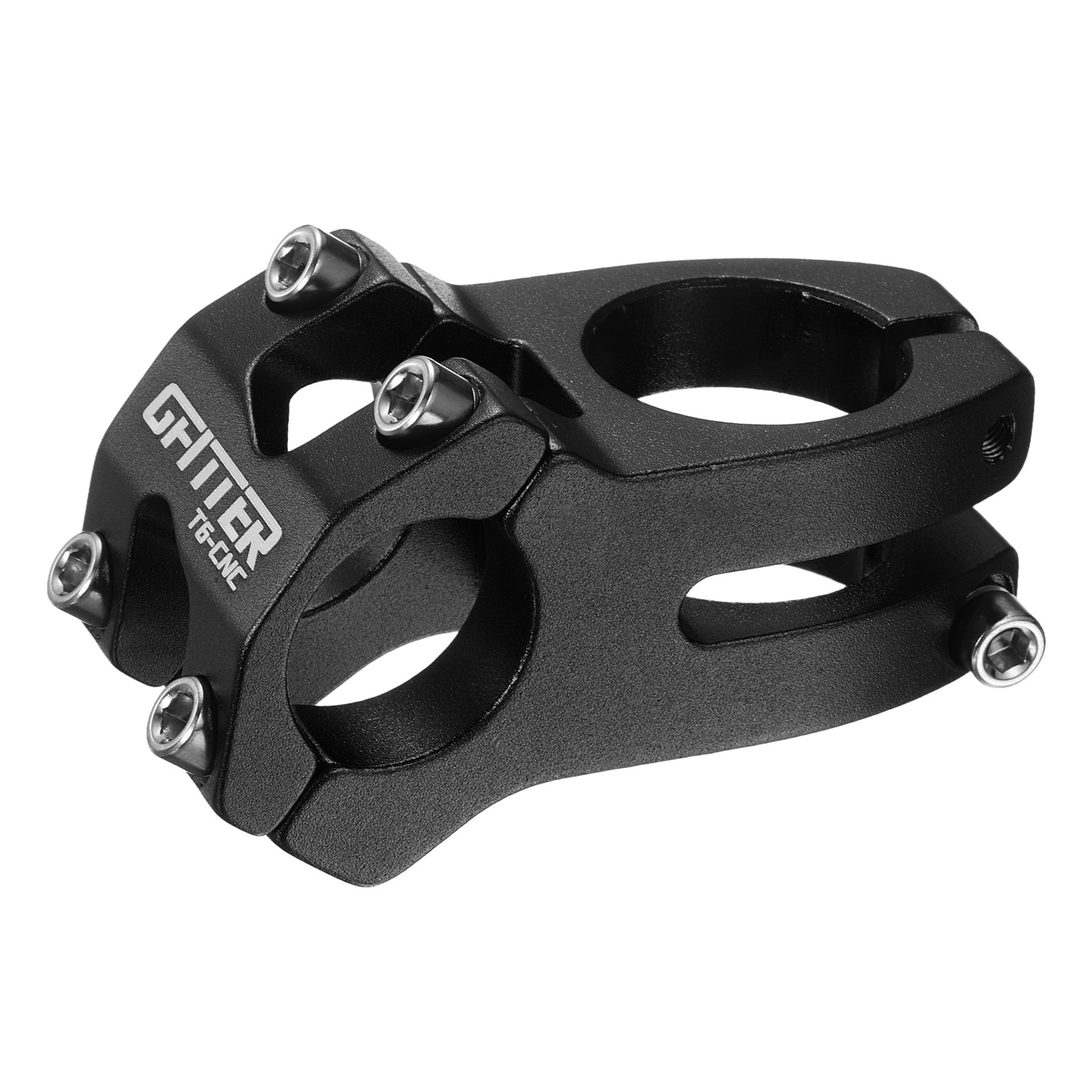 25.4mm Bike Stem 45mm Bicycle Handlebar Stem for BMX MTB Black